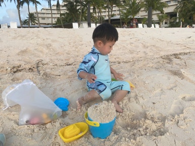 괌 츠바키타워호텔 30개월아기 준수랑 엄마랑아빠랑3박4일 괌여행 🏝️✈️ 관련 이미지 132