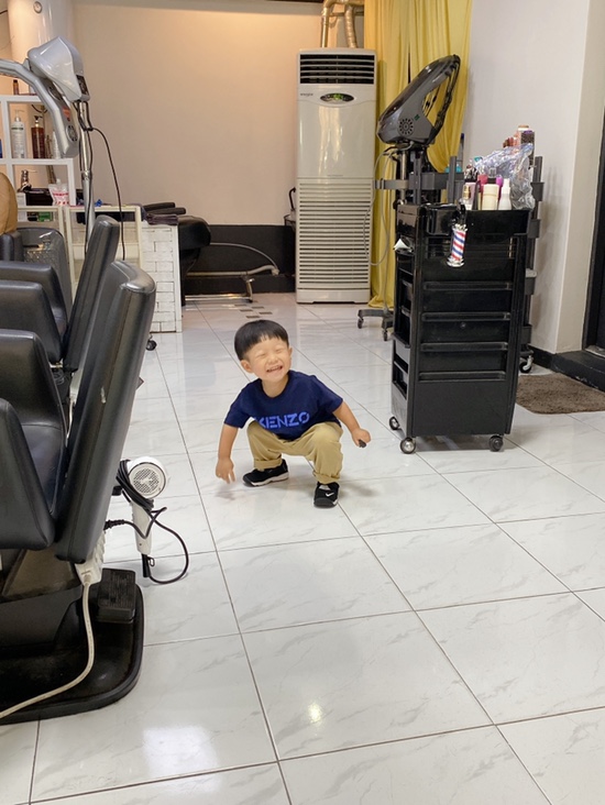 오원장의 육아일기: 22개월 아기 머리자르기😅😅 관련 이미지 16