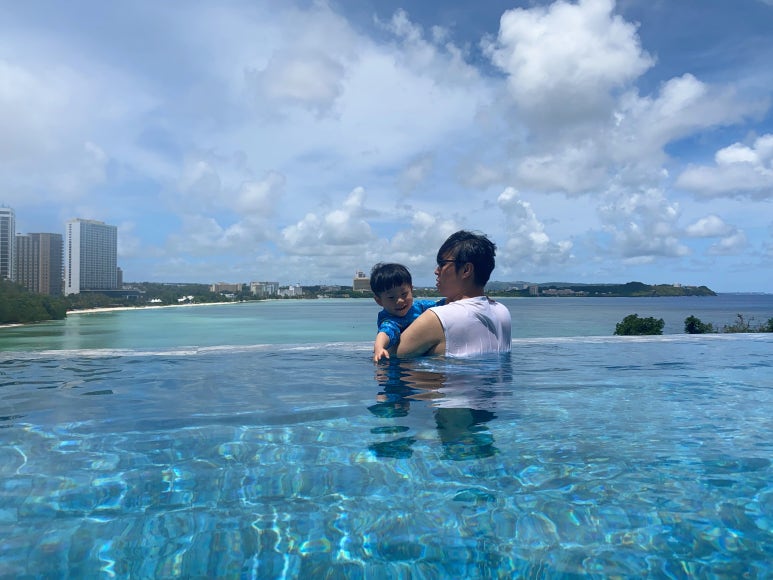 괌 츠바키타워호텔 30개월아기 준수랑 엄마랑아빠랑3박4일 괌여행 🏝️✈️ 관련 이미지 91