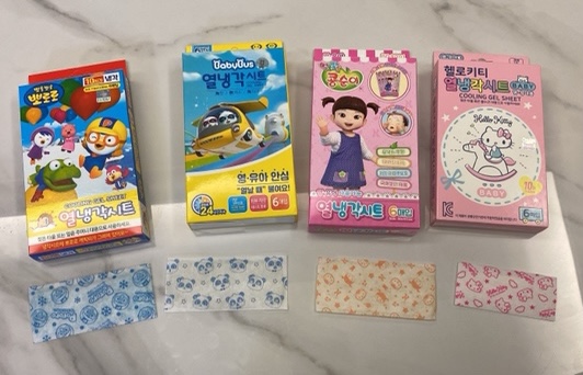 닥터오드리의 아기 열패치 해열시트 4종비교🥵🤒 관련 이미지 4