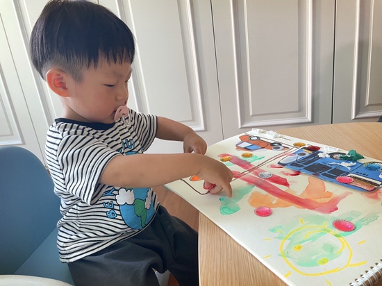 오원장의 육아일기: 22개월아기 방문미술 그림샘  한달 수업후기 관련 이미지 13