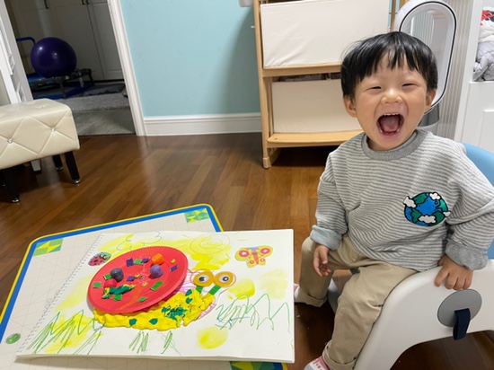 오원장의 육아일기 : 23개월아기 준수 ⭐️방문미술 그림샘 수업후기🥰😘⭐️ 관련 이미지 19