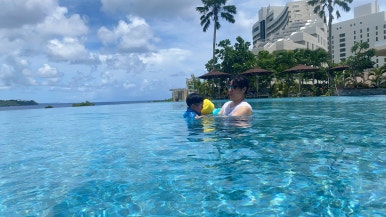 괌 츠바키타워호텔 30개월아기 준수랑 엄마랑아빠랑3박4일 괌여행 🏝️✈️ 관련 이미지 92