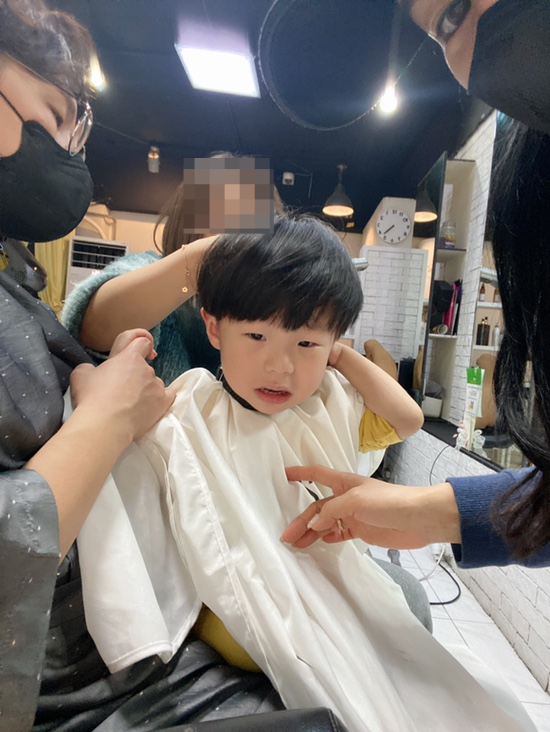 오원장의 육아일기 : 27개월아기 준수 ⭐️울지않고 이발성공🥰😘⭐️ 관련 이미지 22