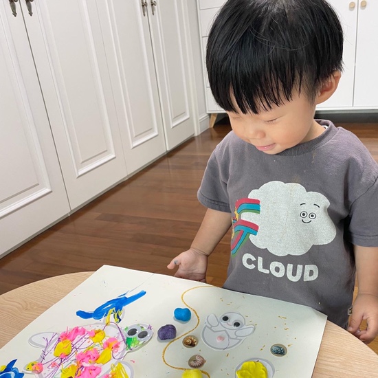 오원장의 육아일기: 22개월아기 방문미술 그림샘  한달 수업후기 관련 이미지 2