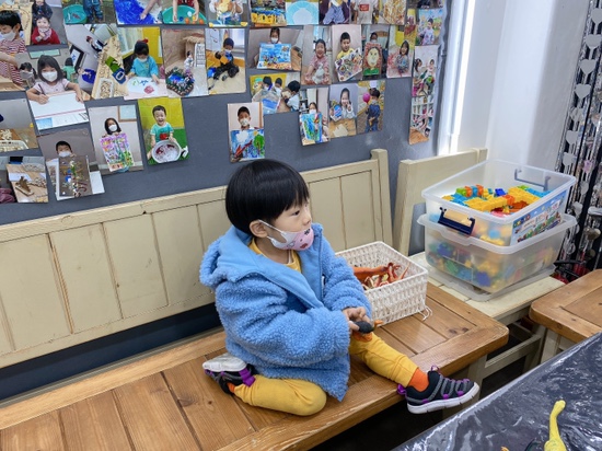 요미요미 반포교육원 체험수업 : 25개월 3세아기  준수의 요미요미 첫 방문, 유아미술 관련 이미지 34