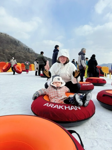 오원장의 육아일기: 눈썰매장 추천 곤지암리조트 ⛄50개월 준수랑 눈썰매장⛄🥰 관련 이미지 31