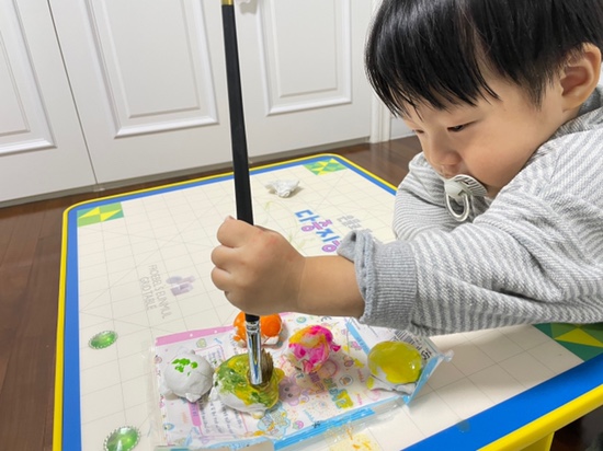 오원장의 육아일기 : 23개월아기 준수 ⭐️방문미술 그림샘 수업후기🥰😘⭐️ 관련 이미지 26