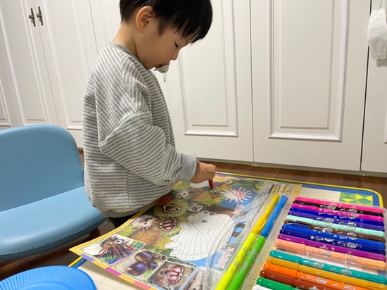 오원장의 육아일기 : 23개월아기 준수 ⭐️방문미술 그림샘 수업후기🥰😘⭐️ 관련 이미지 22