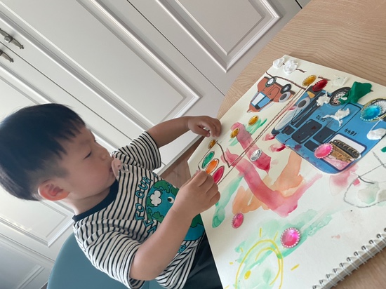 오원장의 육아일기: 22개월아기 방문미술 그림샘  한달 수업후기 관련 이미지 14