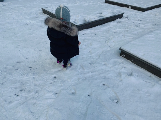 겸둥이 준수의 첫 눈놀이☃️❄️☃️🐥 관련 이미지 30