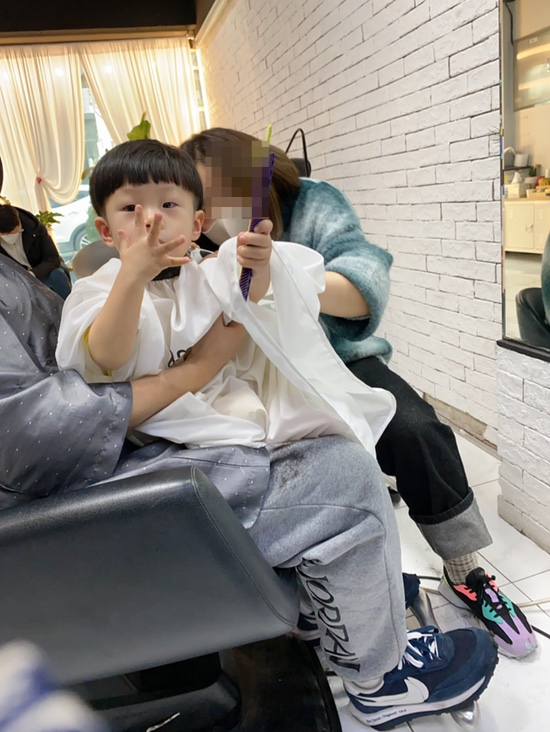 오원장의 육아일기 : 27개월아기 준수 ⭐️울지않고 이발성공🥰😘⭐️ 관련 이미지 25