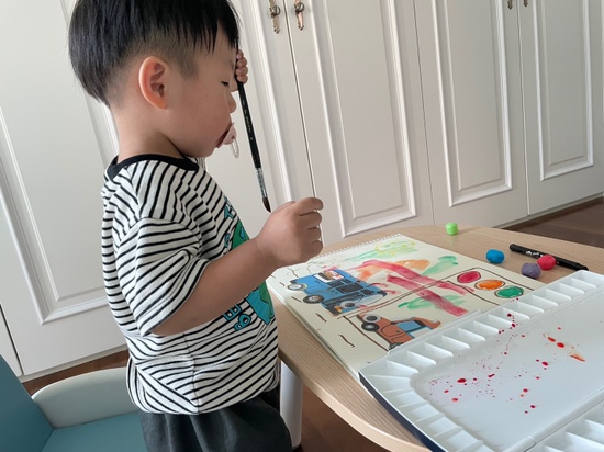 오원장의 육아일기: 22개월아기 방문미술 그림샘  한달 수업후기 관련 이미지 11