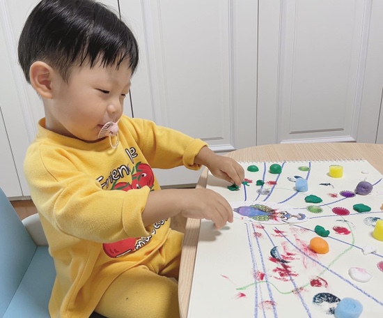 오원장의 육아일기: 22개월아기 방문미술 그림샘  한달 수업후기 관련 이미지 19