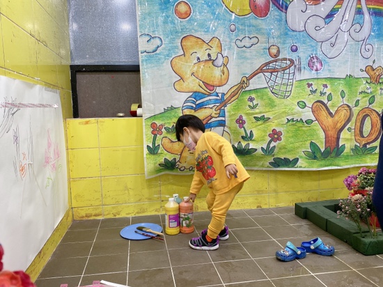 요미요미 반포교육원 체험수업 : 25개월 3세아기  준수의 요미요미 첫 방문, 유아미술 관련 이미지 31