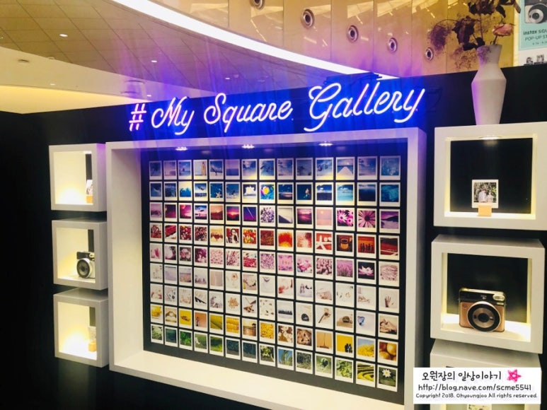 인스탁스 스퀘어 SQ6 체험 팝업스토어 _ 롯데월드타워 방문후기 관련 이미지 15