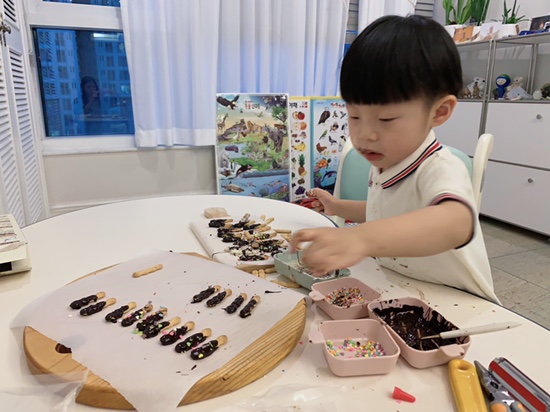 오원장의 육아일기😘 : 초코스틱 만들기 관련 이미지 21