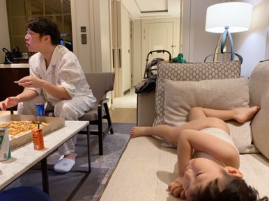 인천 파라다이스시티호텔 1박2일 호캉스 (키즈존, 수영장, 디트로네, 피자) 후기🥰😘 관련 이미지 41