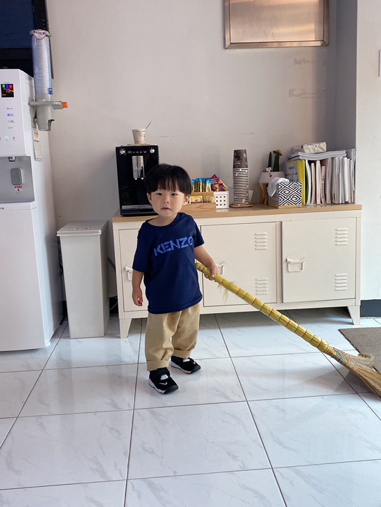 오원장의 육아일기: 22개월 아기 머리자르기😅😅 관련 이미지 8