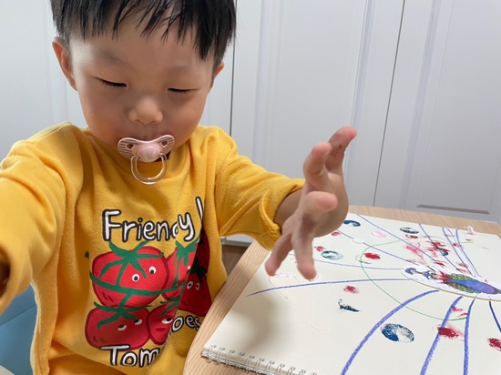 오원장의 육아일기: 22개월아기 방문미술 그림샘  한달 수업후기 관련 이미지 16