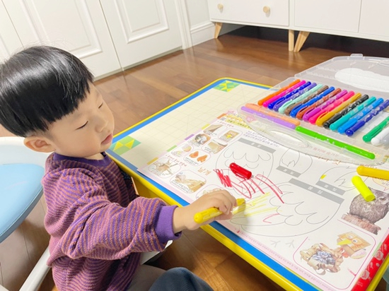 오원장의 육아일기 : 24개월~25개월아기 준수 ⭐️방문미술 그림샘 수업후기🥰😘⭐️유아미술추천 관련 이미지 29