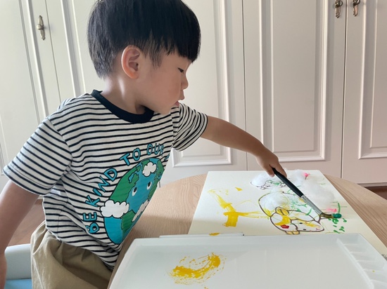 오원장의 육아일기: 22개월아기 방문미술 그림샘  한달 수업후기 관련 이미지 8