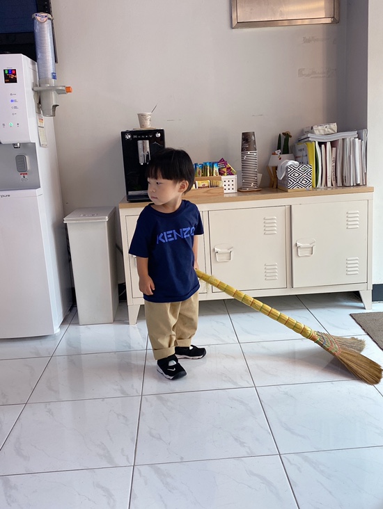 오원장의 육아일기: 22개월 아기 머리자르기😅😅 관련 이미지 6