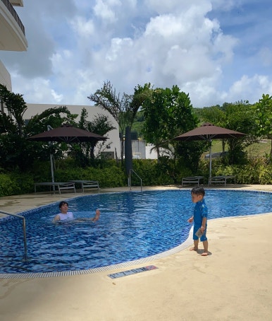 괌 츠바키타워호텔 30개월아기 준수랑 엄마랑아빠랑3박4일 괌여행 🏝️✈️ 관련 이미지 99