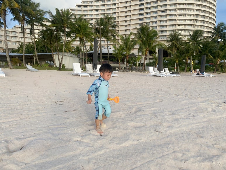 괌 츠바키타워호텔 30개월아기 준수랑 엄마랑아빠랑3박4일 괌여행 🏝️✈️ 관련 이미지 126
