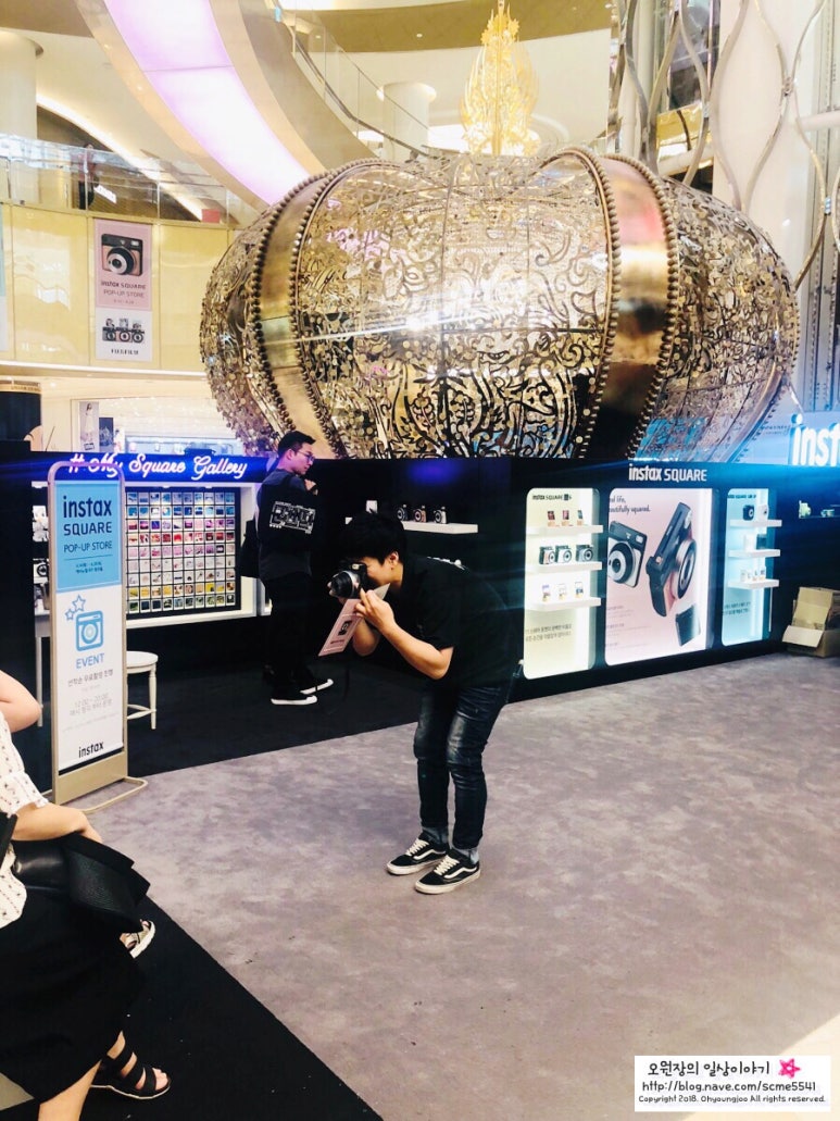 인스탁스 스퀘어 SQ6 체험 팝업스토어 _ 롯데월드타워 방문후기 관련 이미지 8