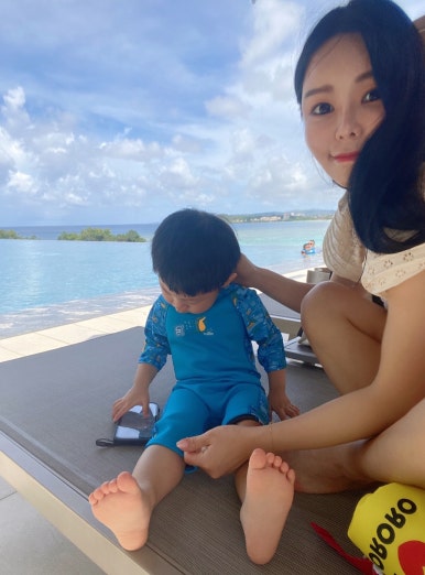 괌 츠바키타워호텔 30개월아기 준수랑 엄마랑아빠랑3박4일 괌여행 🏝️✈️ 관련 이미지 88