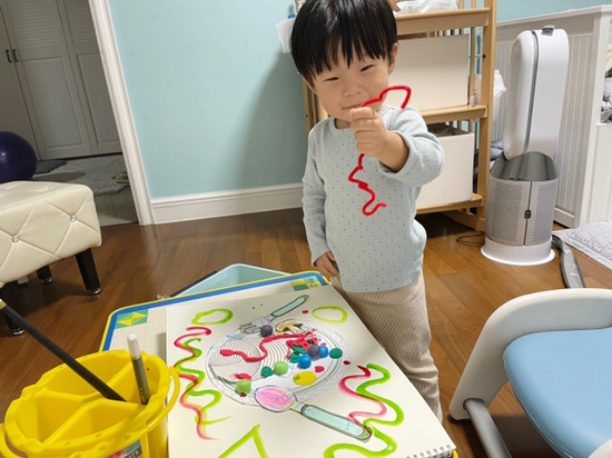 오원장의 육아일기 : 24개월~25개월아기 준수 ⭐️방문미술 그림샘 수업후기🥰😘⭐️유아미술추천 관련 이미지 5