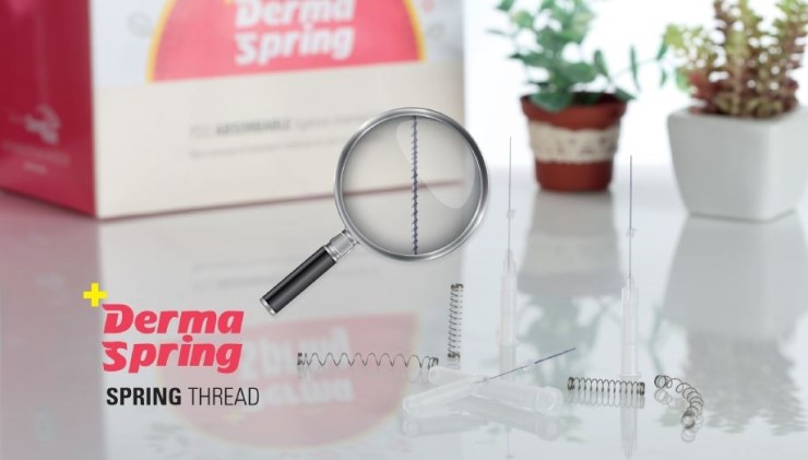 [잠실 연세힐피부과]더마스프링(Dermaspring), 용수철 같은 탄성을 지닌 녹슨 실 관련 이미지 1