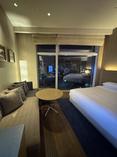 파크하얏트 부산 - 디럭스 패밀리 트윈. 추석연휴 아이랑 차타고 놀러갔다온 후기. 수영장, 조식. 관련 이미지 26