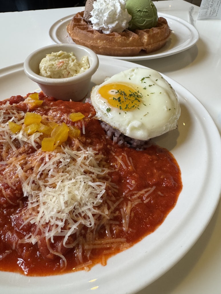[광화문 맛집] 카페 이마 - 추억의 일본식 함박스테이크와 아이스크림 와플 맛집! 점심먹기 좋은 곳 추천. 관련 이미지 11