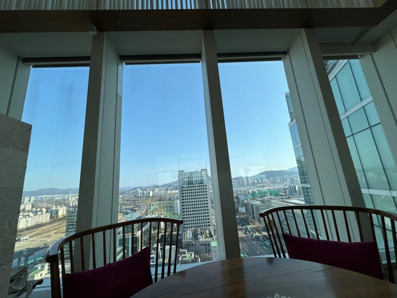 [파크 하얏트 서울] 더 라운지 - 모임하기 좋은 강남 한식 뷰맛집. 허니골드빙수. 현대카드 적립과 할인 팁. 관련 이미지 9