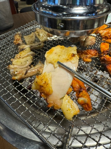 [신용산 맛집] 강촌숯불애닭갈비 - 숯불양념닭갈비, 허브닭갈비, 숯불윙 먹어보다.. 관련 이미지 15