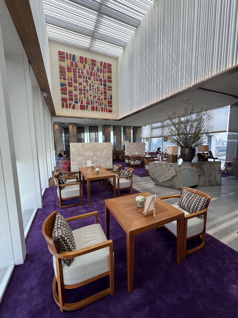 [파크 하얏트 서울] 더 라운지 - 식사 맛있는 라운지. 도미조림 1티어 찐 맛집. 신용카드 제휴할인. 발렛파킹 가능. 관련 이미지 1