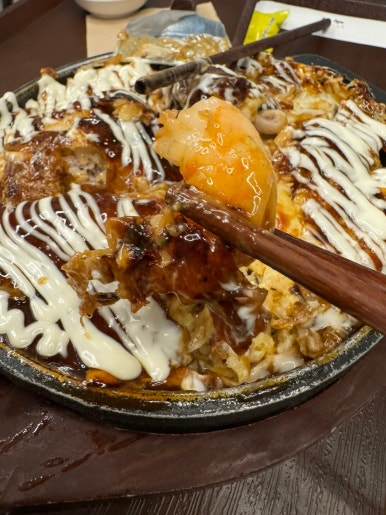 [더현대서울 맛집] 죠죠 - 오코노미야끼, 야끼소바 맛집. 명란교자까지 죠죠2인메뉴 솔직 후기. 관련 이미지 9