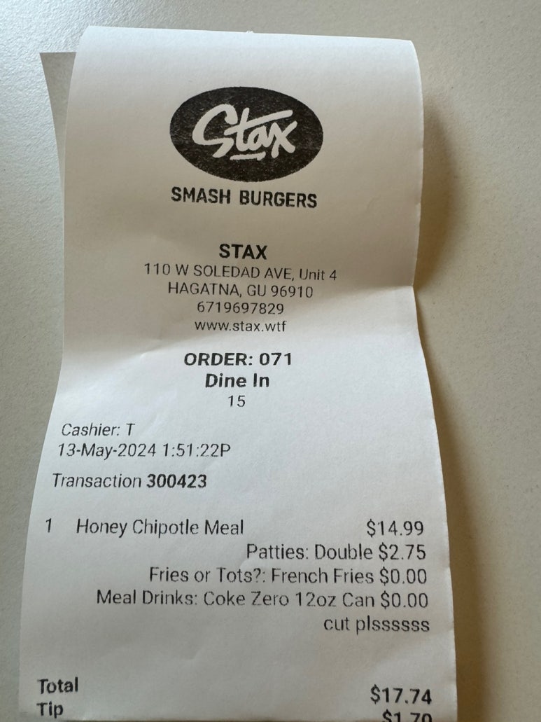 [괌 햄버거 맛집 완전정복] - 스택스버거, 모사스버거, 제프버거. 현지인 추천 내돈내산 간단비교. 관련 이미지 7