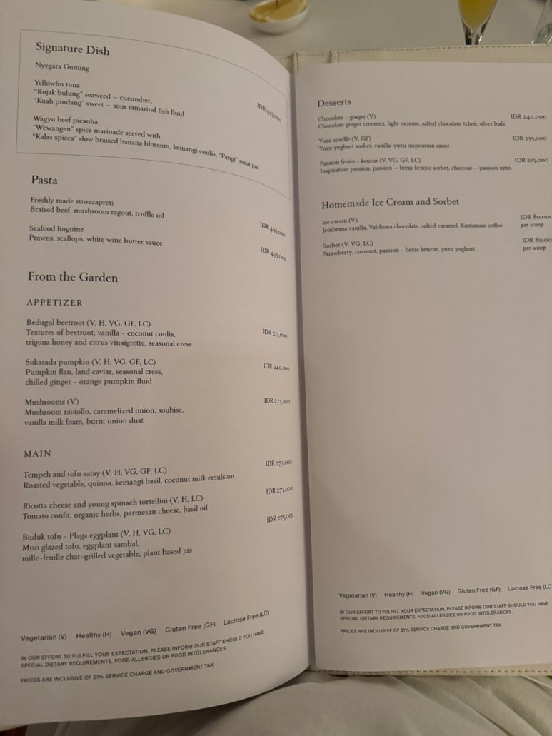 세인트레지스 발리 2편 - 미쉐린 레스토랑 Kayuputi. 플래티넘 티어로 즐기는 조식 그리고 디너 솔직 후기. 불가리 발리랑 비교!! 관련 이미지 55