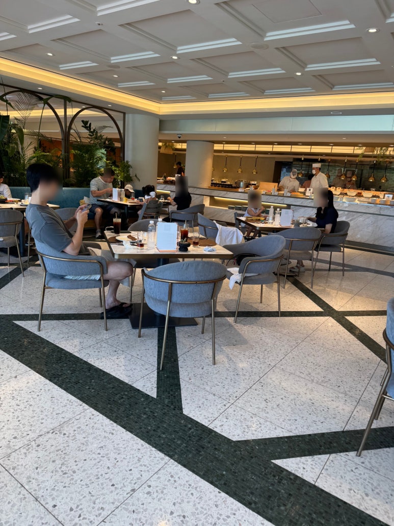 그랜드 조선 제주 아리아 - 조선호텔 멤버십 골드 할인 받고 즐긴 만족스러운 런치 후기. (vs 파르나스 제주 콘페티) 관련 이미지 9