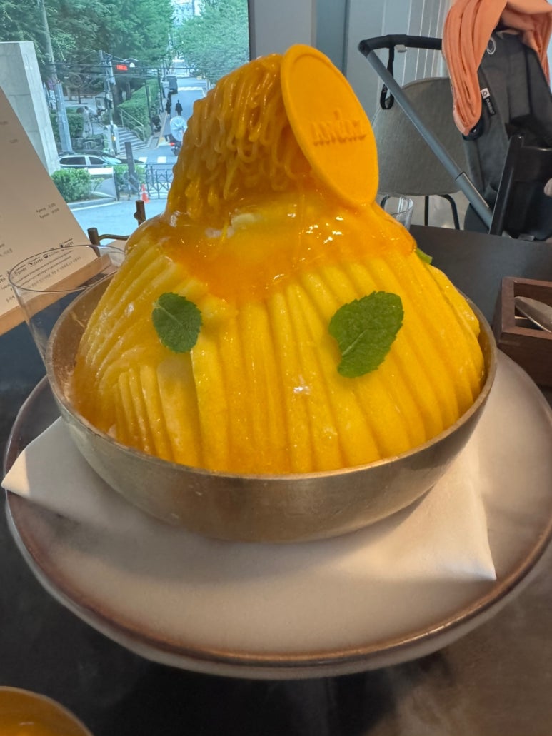 [안다즈 서울 맛집] 조각보 - 스파게티와 갈비찜 그리고 망고빙수 내돈내산 후기. 현아플 비마게 그리고 신한카드 더베스트+ 로 반값에 아기의자와 호텔 발렛 나들이! 관련 이미지 29