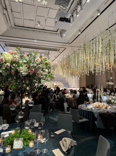 시그니엘 부산 결혼식 참석 후기. 세상 멋있는 결혼식장! 프렌치 코스요리 식사 후기. (feat. 허각 축하공연) 관련 이미지 17