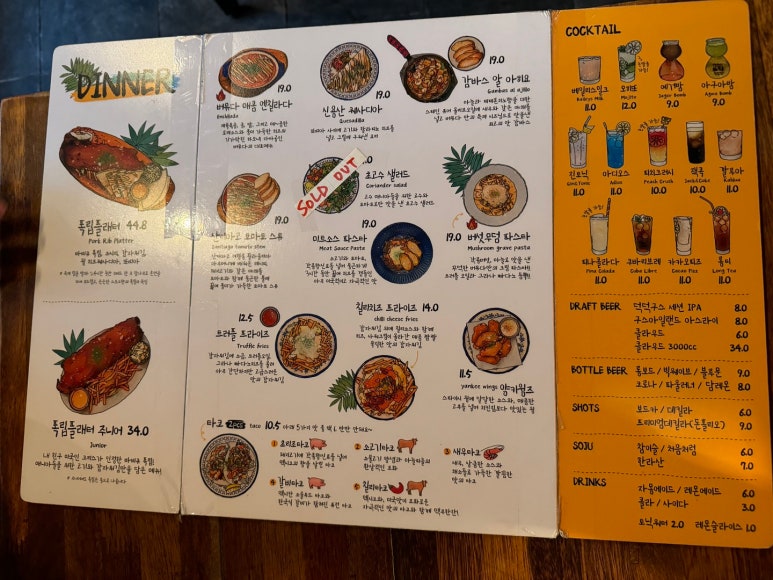 [신용산 맛집] 버뮤다삼각지 - 갓잇 용산점과 비교! 폭립플래터 - 용리단길 멕시코 음식 맛집. 관련 이미지 5