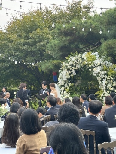 삼청각 일화당 가을 야외 웨딩 결혼식 비용 + 코스요리 시식 후기. (feat. 라움 웨딩홀) 관련 이미지 2