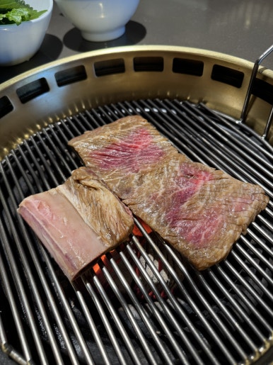 [비스타워커힐 맛집] 명월관 - 차돌박이 한 조각에 15,000원!? 점심에 소고기 구워먹고 온 후기. 우래옥과 비교해보기.. 관련 이미지 33