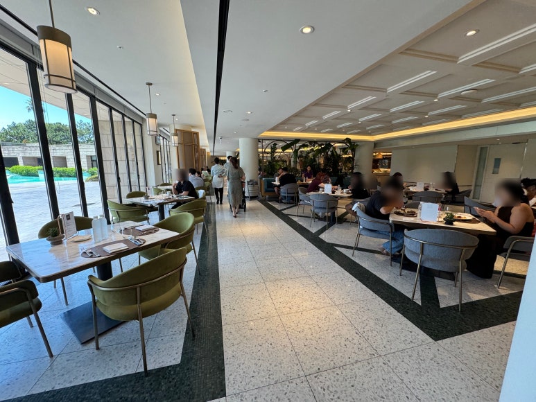 그랜드 조선 제주 아리아 - 조선호텔 멤버십 골드 할인 받고 즐긴 만족스러운 런치 후기. (vs 파르나스 제주 콘페티) 관련 이미지 8