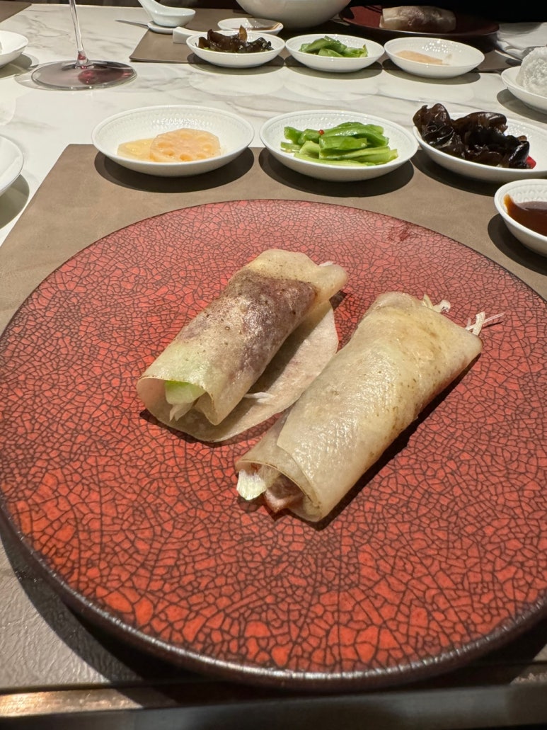 [조선팰리스 맛집] 더그레이트 홍연 - 최고의 북경오리 맛집. 유유안, 쥬에와 비교! 역삼역 가족모임 장소추천. 클럽조선 멤버십 활용하기. 관련 이미지 16