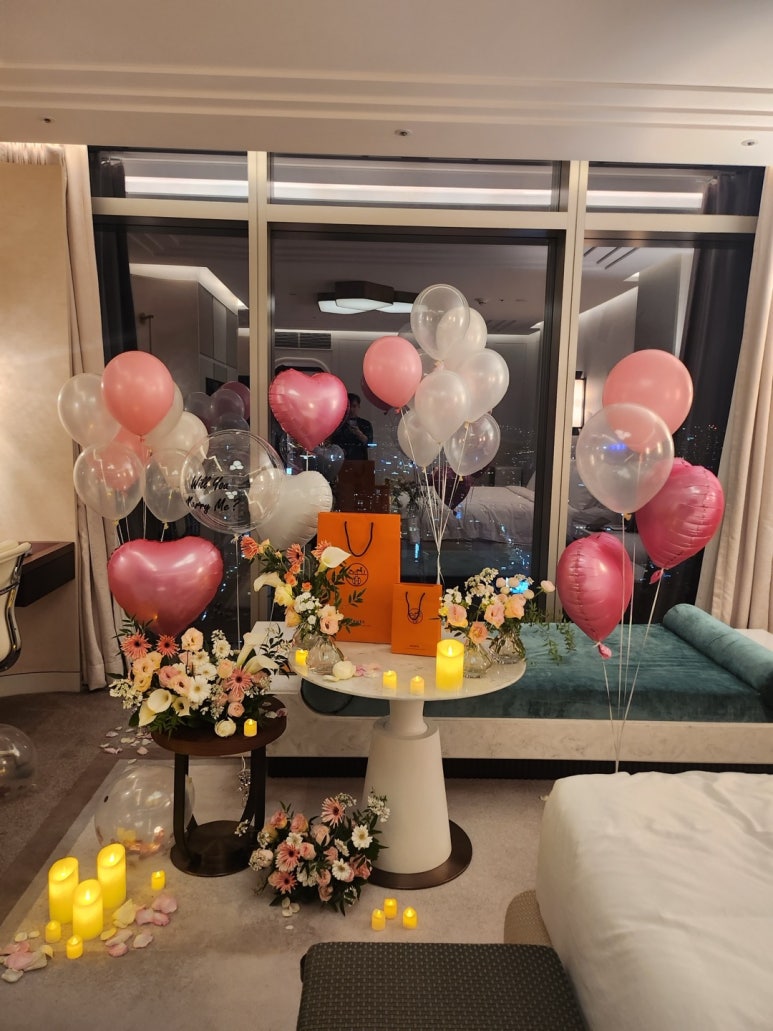 조선팰리스 그랜드 마스터스 룸 프로포즈 후기 + 격물공부와 커스터마이징 추천! (Feat. 클럽조선 플래티넘 멤버십) 관련 이미지 20